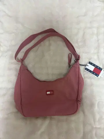 TOMMY JEANS 핑크 숄더백 택 포함 새상품