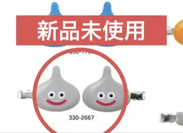 새상품 드래곤 퀘스트 메탈 슬라임 헤어 클립 2개 세트