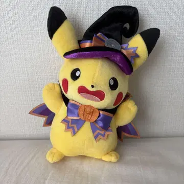 피카츄 trick or treat 봉제 인형 약 22cm 할로윈 사양