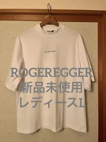 ROGER EGGER 화이트 티셔츠 L 사이즈