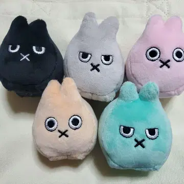 토끼 봉제 인형 가챠