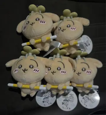 치이카와 (먼작귀) 인형뽑기 경품 토끼 프로펠러 토벌 마스코트 5종 세트