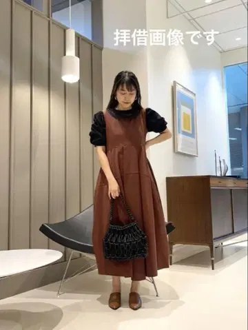 레이빔즈 코쿤 실루엣 원피스