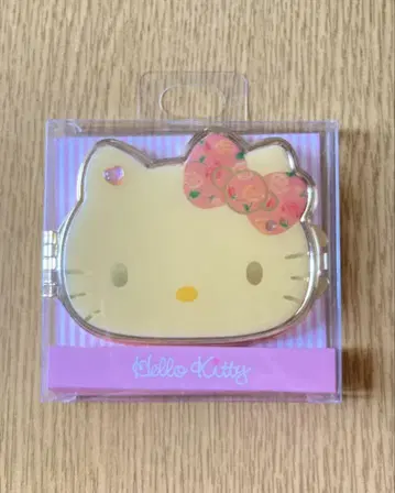 헬로키티 컴팩트 거울 2면 거울 돋보기