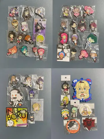 애니메이션 러버 스트랩 계열 정리 칸코레 에반게리온 리제로 등