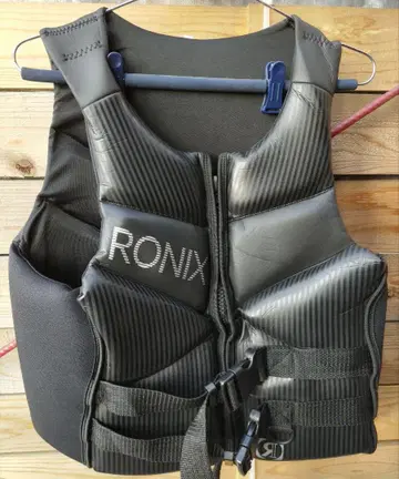 RONIX 블랙 구명 조끼 제트 스키 (XL)