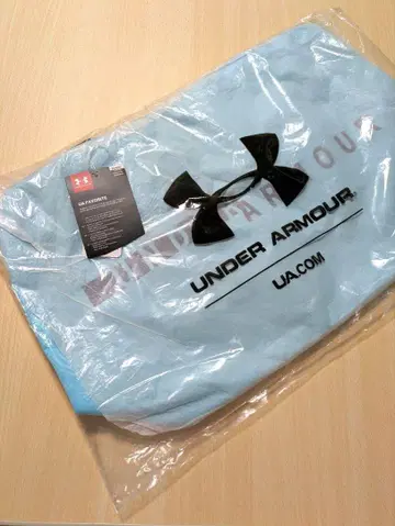 미사용 새상품 언더아머 UNDERARMOUR 스포츠 백 스카이블루 나일론