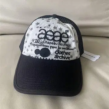 aeae WEB LOGO STAR MESH CAP 캡 별