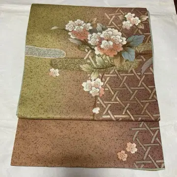 북 패턴의 후쿠로 오비