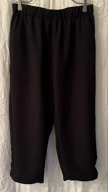 GOLDWIN Wide Ankle Easy Pants BLACK 팬츠