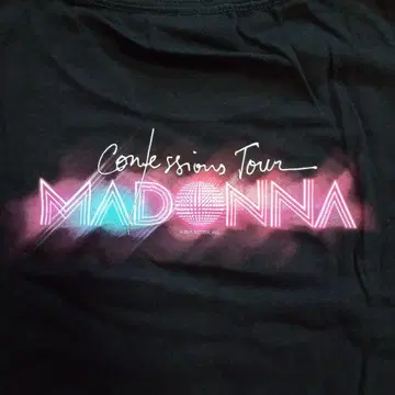 마돈나 Confessions Tour 티셔츠