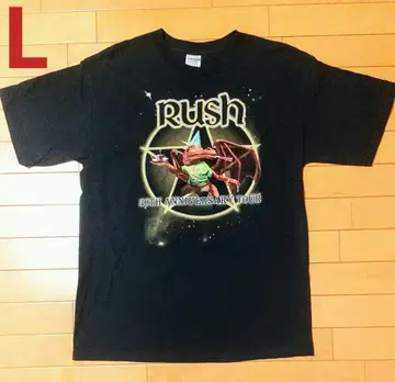 RUSH 러쉬 30주년 기념 투어 빈티지 티셔츠 밴 티셔츠