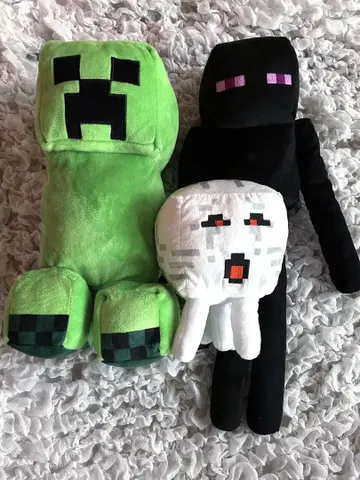 마인크래프트 봉제 인형 세트