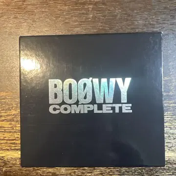 BOOWY 컴플리트 BOX 10장 세트