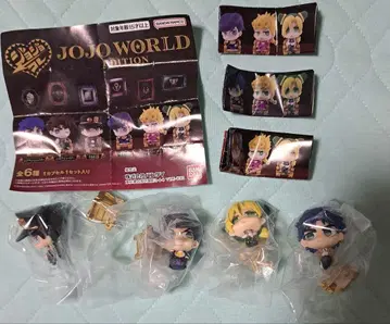 죠죠 가챠가챠 가샤폰 JOJO WORLD EDITION 4종