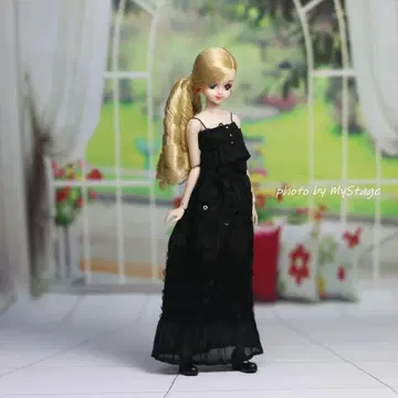 msdr-25-4908 블랙 탑과 플리츠 스커트 (모모코 제니)