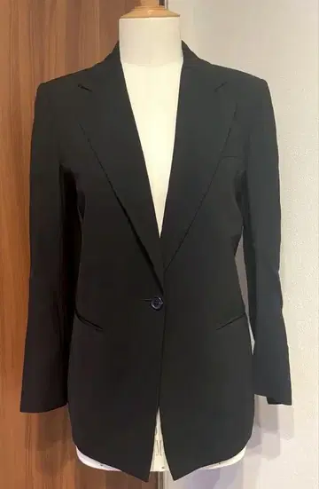 ANN DEMEULEMEESTER 테일러드 자켓 36 블랙