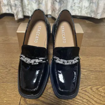 STACCATO 로퍼 블랙