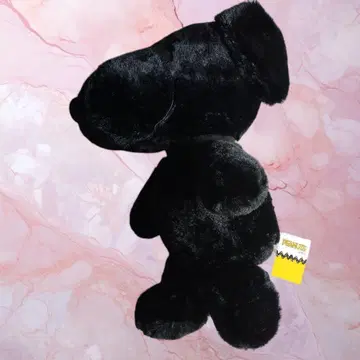 피넛 스누피 봉제 인형 블랙