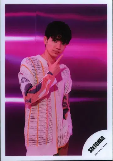 SixTONES 마스카라/피규어 타카치 유고 공식 사진 *1장