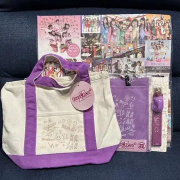 모모쿠로 MCZ 타카시 레니 3coins 쓰리코인즈 굿즈 세트 보라색