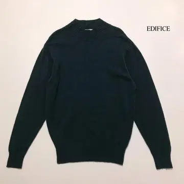 3336 EDIFICE 에디피스 얇은 소재 니트 탑 오버 사이즈