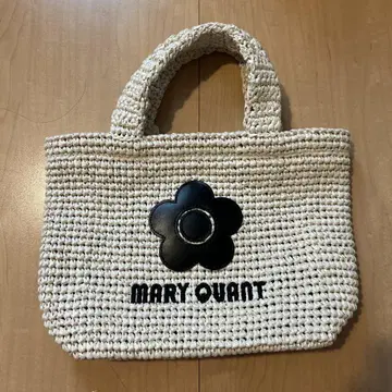 새상품 MARY QUANT 바스켓백