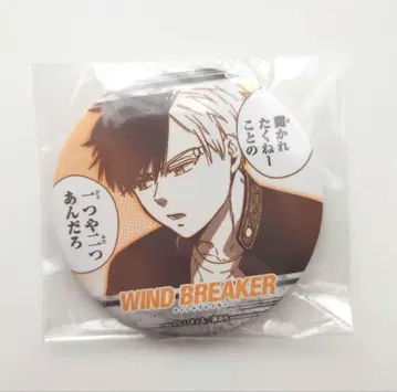 WIND BREAKER 벚꽃 하야 윈브레 럭키 캔뱃지