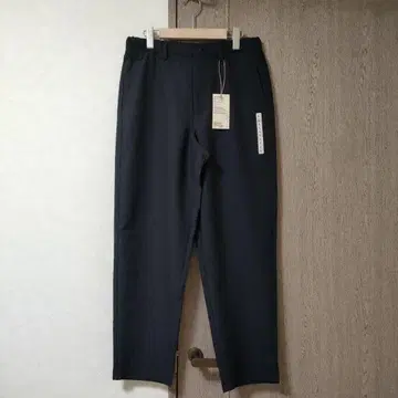 통기성 스트레치 테이퍼드 팬츠 L 블랙 남성용