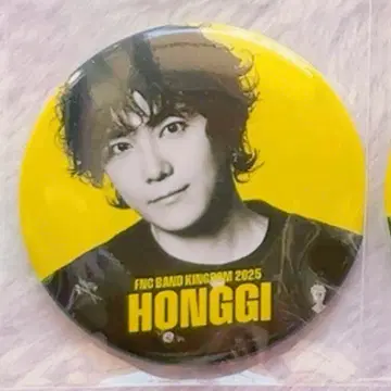 FNC BAND KINGDOM 2025 FTISLAND 홍기 캔뱃지