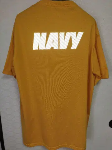 (4707) US.NAVY 트레이닝 티셔츠 미군 실물 L 유즈드