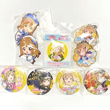 러브 라이브! 선샤인 Aqours 쿠니키다 하나마루 묶음 판매 캔뱃지 외
