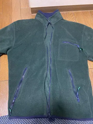 NAUTICA 다크 그린 플리스 자켓 M