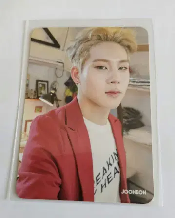 MONSTA X 포토 카드 앨범 트레이딩 카드 주홍 THE CONNECT