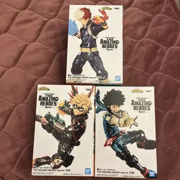 히로아카 MY HERO ACADEMIA 피규어 3종 세트