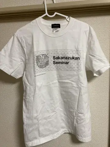 사카낙션 sakanaction 물고기 도감 세미나 티셔츠 사이즈 M