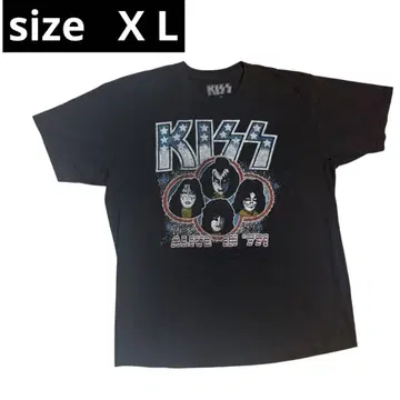 KISS 티셔츠 XL 사이즈