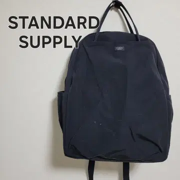 STANDARD SUPPLY 와라루 백팩 백팩 블랙