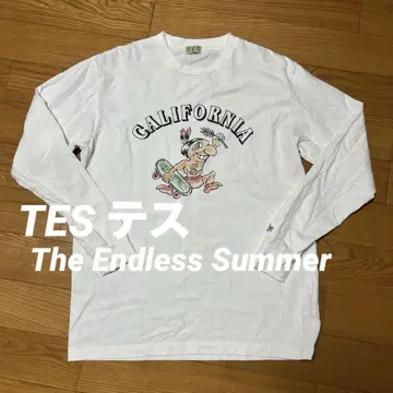 TES 테스 Endless Summer 엔드리스 써머 프린트 롱 T