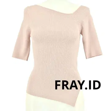2024SS 아지메 데콜테 리브 니트 FRAY I.D