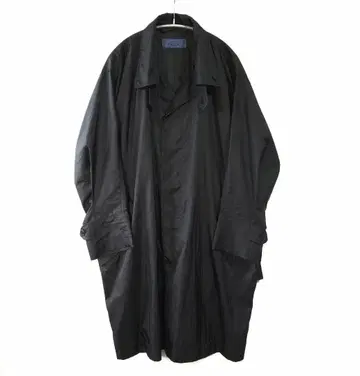 80's ISSEY MIYAKE WIND COAT 오징어 코트 블랙