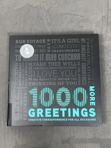 1000 MORE GREETINGS 새상품급