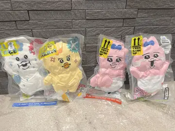 빤쮸토끼 뚱보 압축 출하 중!? 봉제 인형 4종 세트