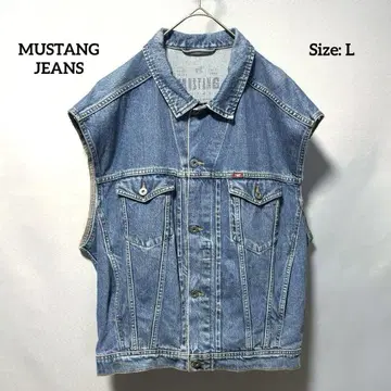 MUSTANG JEANS 데님 베스트 본격 유로 빈티지 블루 데님