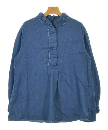 SHIPS Primary Navy Label 블라우스 여성용