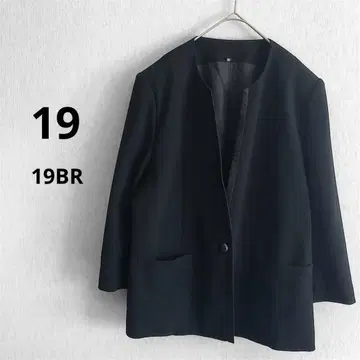 노카라 자켓 19호 19BR 관혼상제 상복 블랙 빅 사이즈