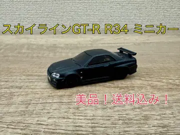 스카이라인 GT-R R34 미니카 블랙