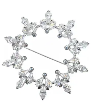 SWAROVSKI 브로치 코사지 여성용