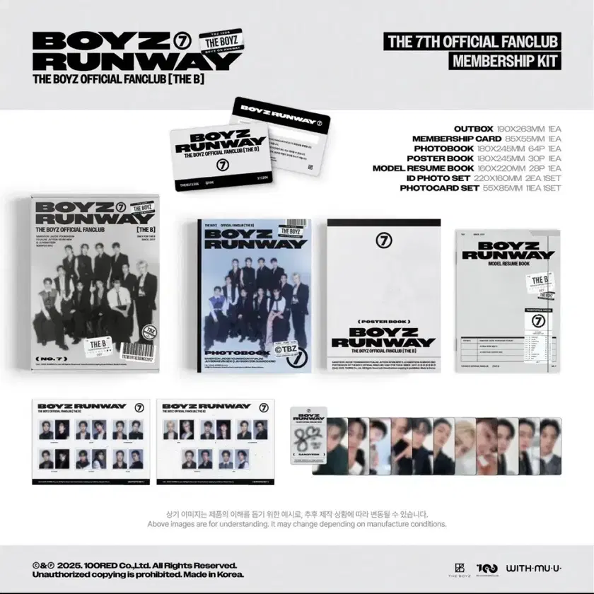 THE BOYZ 3期キット THE BOYZ 3期キット