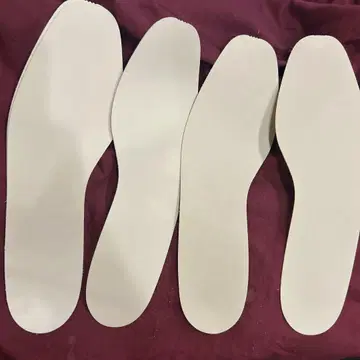 천연 가죽 인솔 2켤레 세트